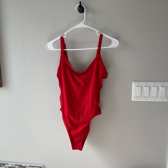 3/$20 Red One Piece Swimsuit - Picture 4 of 5